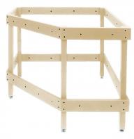ST4791 Woodland Scenics Mod-U-Rail Stand for Corner Module
